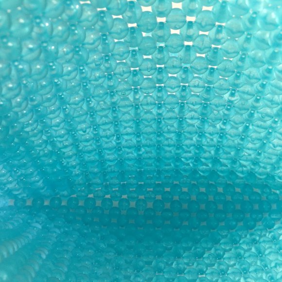 Glow in the dark beaded bag ! - Picture 8 of 10